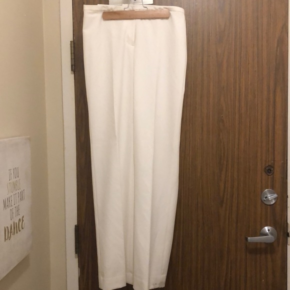 Ivory Calvin Klein Dress Pants - Picture 1 of 7